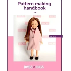 Patron téléchargeable Dolls And Dolls pour poupées Las Amigas - Manteau