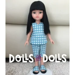 Patron téléchargeable Dolls And Dolls pour poupées Las Amigas - Short avec chemisier