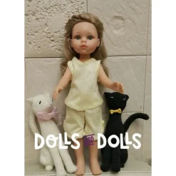 Patron téléchargeable Dolls And Dolls pour poupées Las Amigas - Short avec chemisier