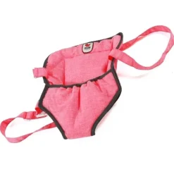 Porte-bébé poupée - Bayer Chic 2000 - Corail-Gris