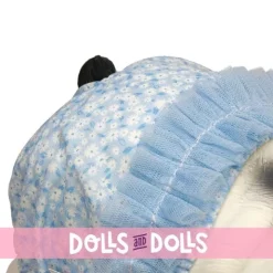 Poupée animal Así 32 cm - Lilly le Bouledogue avec culotte bleue