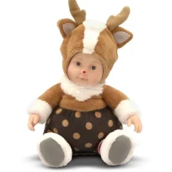 Poupée Anne Geddes 23 cm - Noël - Bébé renne