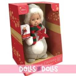 Poupée Anne Geddes 23 cm - Noël - Bébé ours polaire