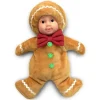 Poupée Anne Geddes 23 cm - Noël - Bébé bonhomme en pain d'épice