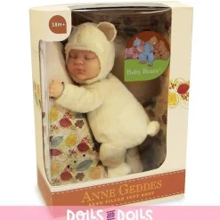 Poupée Anne Geddes 23 cm - Ours jaune clair