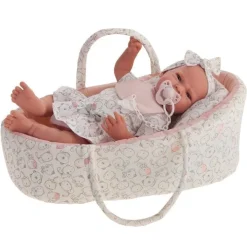 Poupée Antonio Juan 40 cm - Born Lea avec nacelle