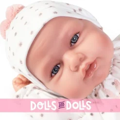Poupée Antonio Juan 50 cm - BabyDoo Palabritas avec sac pour vous