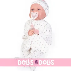 Poupée Antonio Juan 50 cm - BabyDoo Palabritas avec sac pour vous