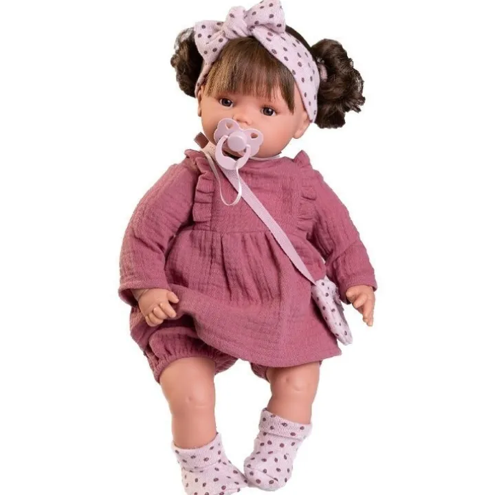 Poupée Antonio Juan 42 cm - Beni lagrimitas avec sac de transport