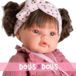 Poupée Antonio Juan 42 cm - Beni lagrimitas avec sac de transport