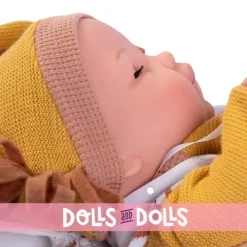 Poupée Antonio Juan 37 cm - Bimba lagrimitas avec porte-bébé