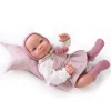 Poupée Antonio Juan 42 cm - Couple nouveau-né Nica avec coussin étoile