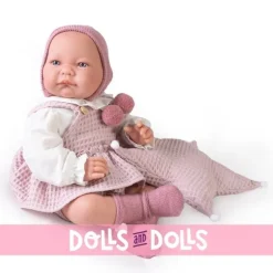 Poupée Antonio Juan 42 cm - Couple nouveau-né Nica avec coussin étoile