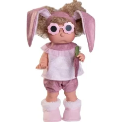 Poupée Antonio Juan 38 cm - Iris le lapin à paillettes