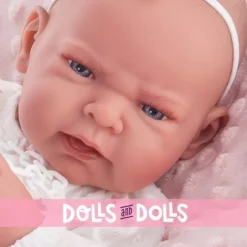 Poupée Antonio Juan 42 cm - Lea nouveau-né avec coussin