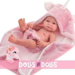 Poupée Antonio Juan 42 cm - Licorne nouveau-né Nica