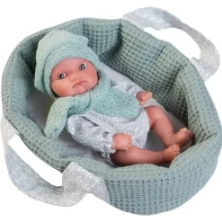 Poupée Antonio Juan 21 cm - Mufly avec nacelle