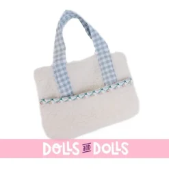 Poupée Antonio Juan 42 cm - Nouveau-né avec sac en peluche