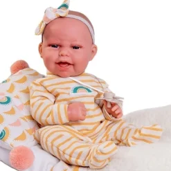 Poupée Antonio Juan 33 cm - Nouveau-né Clara avec sac à soleil