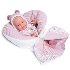 Poupée Antonio Juan 33 cm - Nouveau-né bébé Clara couple avec berceuse