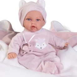 Poupée Antonio Juan 27 cm - Petit doux avec couverture de renard