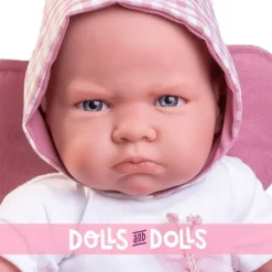Poupée Antonio Juan 52 cm - "Mi primer Reborn" Berta avec des ailes de papillon