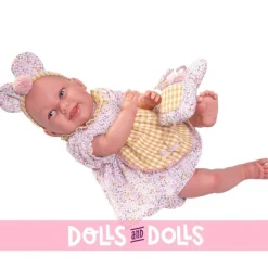 Poupée Antonio Juan 52 cm - "Mi primer Reborn" Martina petite souris avec protège dents