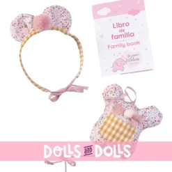 Poupée Antonio Juan 52 cm - "Mi primer Reborn" Martina petite souris avec protège dents