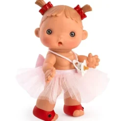 Poupée Así 23 cm - Daniela avec jupe en tulle rose