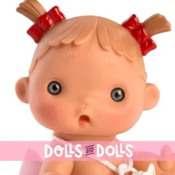 Poupée Así 23 cm - Daniela avec jupe en tulle rose