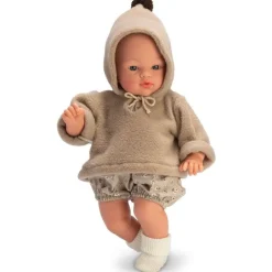 Poupée Así 36 cm - Koke avec un sweat-shirt de la Collection Green