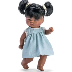 Poupée Así 20 cm - Tom dans une robe étoilée sur fond bleu