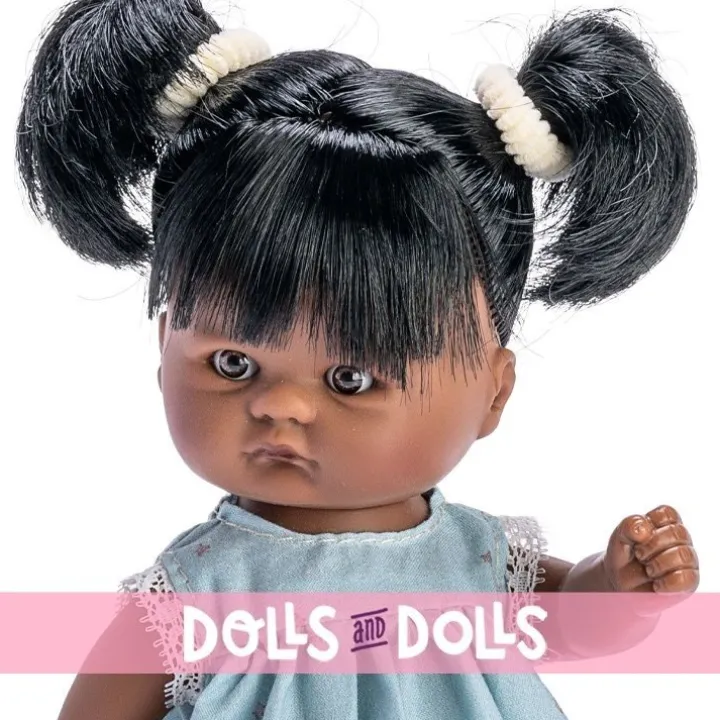 Poupée Así 20 cm - Tom dans une robe étoilée sur fond bleu