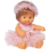 Poupée Barriguitas Classic 15 cm - Barriguitas Baby Ballet - Fille blonde avec robe rose
