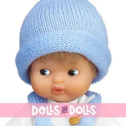 Poupée Barriguitas classique 15 cm - Bébé garçon blond avec barboteuse