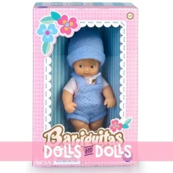 Poupée Barriguitas classique 15 cm - Bébé garçon blond avec barboteuse