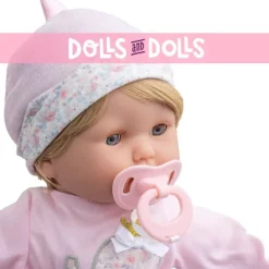 Poupée Berenguer Boutique 38 cm - Blonde avec tenue d'éléphant et accessoires