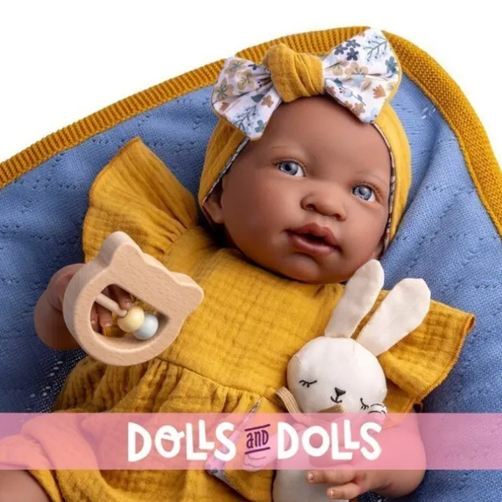 Poupée Berenguer Classics 43 cm - Poupée Reborn peinte à la main - Nouveau-né Ollie