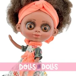 Poupée Berjuan 32 cm - The Biggers - Fille en tenue africaine