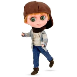 Poupée Berjuan 32 cm - The Biggers - Garçon en veste à carreaux avec casquette