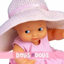 Poupée classique Barriguitas 15 cm - Bébé jouant sur le rivage