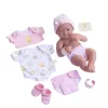 Poupée Design by Berenguer 36 cm - La Newborn - Soins tendres avec bouche fermée et ensemble de vêtements