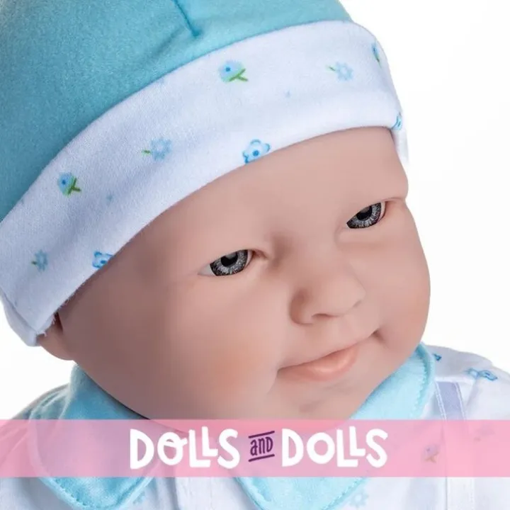 Poupée Design by Berenguer 51 cm - La Baby Doll - Pour dormir - Avec le pyjama, la tétine et le biberon