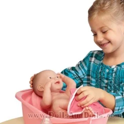Poupée Design by Berenguer 36 cm - La Newborn - Set de bain nouveau-né