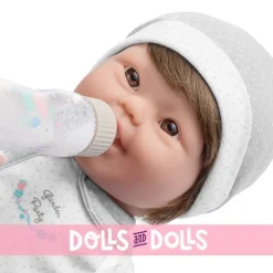 Poupée Design by Berenguer 40 cm - La Baby Doll - Syndrome de Down - Brune