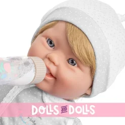 Poupée Design by Berenguer 40 cm - La Baby Doll - Syndrome de Down - Blonde