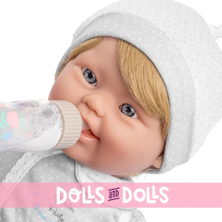 Poupée Design by Berenguer 40 cm - La Baby Doll - Syndrome de Down - Blonde