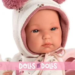 Poupée Llorens 35 cm - Bimba avec coussin