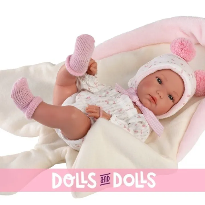 Poupée Llorens 35 cm - Bimba avec matelas à langer
