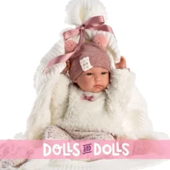 Poupée Llorens 35 cm - Bimba avec toquilla